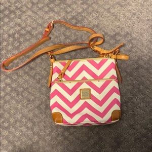 Dooney & Bourke Pebble Grain Crossbody in pink
